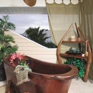 Outdoor Wooden Tub