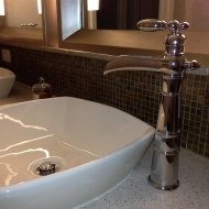 Aquarius Condominium Rental-Master Bath Detail
