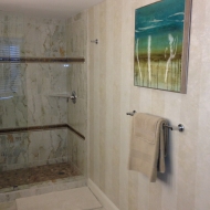 Aquarius Condominium Rental- Master Bath 2